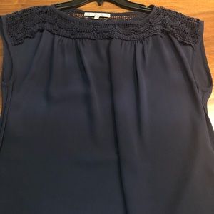 Daniel Rainn Navy Blouse